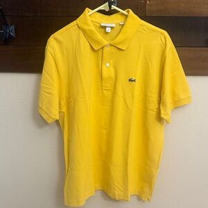 Lacoste Men's Bright Yellow Polo (CLASSIC FIT)